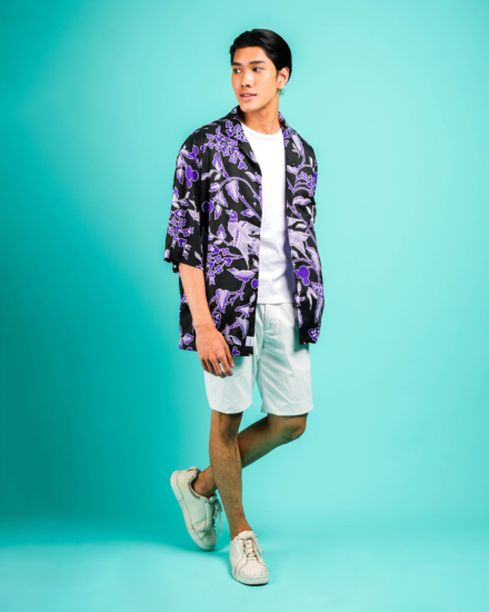 Bowling Shirt Tirta Disney 100 Black